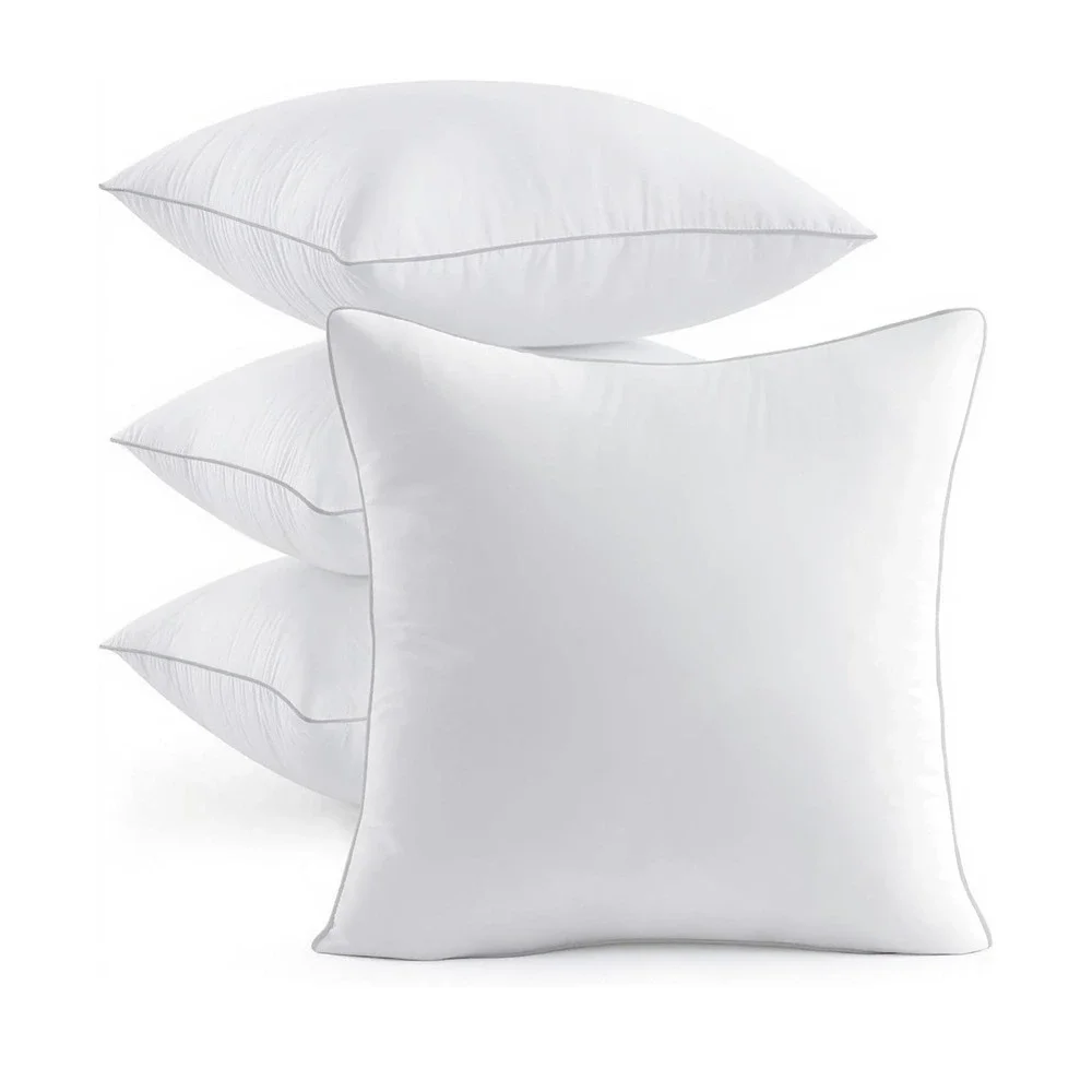 Phantoscope 18x18 Throw Pillow Inserts, Ultra-Soft Air Layer Pillow 4 Pack